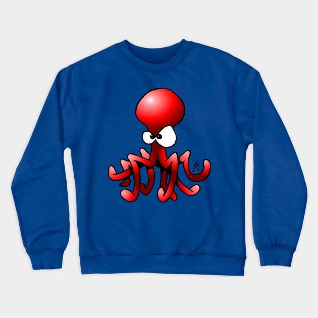 Octopus Crewneck Sweatshirt by Cardvibes